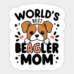 Funny Beagle Dog Life Is Better With A Beagle Sticker